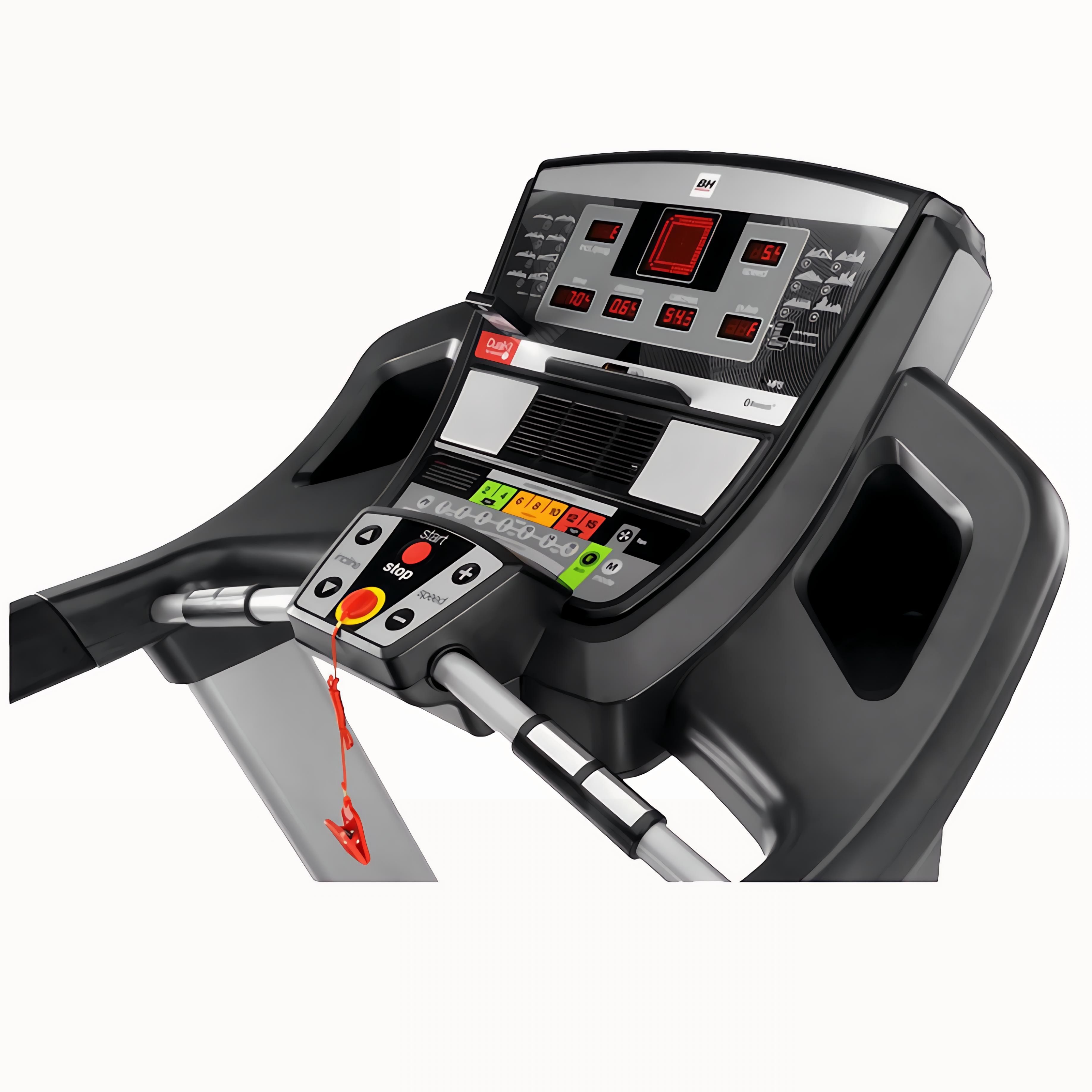 مشاية كهربائية بي اتش فيتنس RC12 ، وزن 150 كجم ، 4.5 حصان ، اسود - G6182