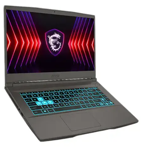 لاب توب جيمنج ام اس اي ثن 15 B13VE ، معالج انتل كور i7-13620H 15.6 بوصة ، هارد 512 جيجا بايت SSD ، رام 16 جيجا بايت ، كارت شاشة انفيديا جي فورس RTX 4050 ،فري دوس - رمادي كوزموس