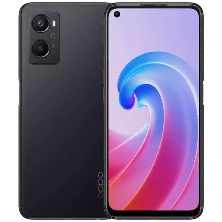 اوبو A96 ، سعة 256 جيجا بايت ، رام 8 جيجا بايت ، شبكة 4G LTE ، شريحتين - اسود ستاري