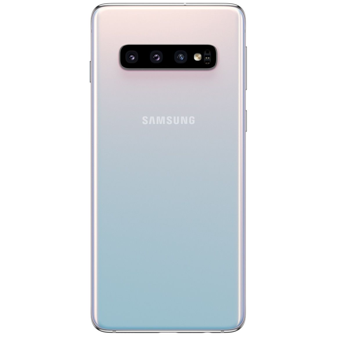 سامسونج جالكسي S10 ، سعة 128 جيجا بايت ، رام 8 جيجا بايت ، شبكة 4G LTE ، شريحتين - ابيض