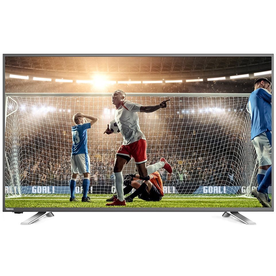 شاشة تلفزيون سمارت تورنيدو ، مقاس 43 بوصة ، ليد ، دقة 4K UHD ، بريسيفر داخلي