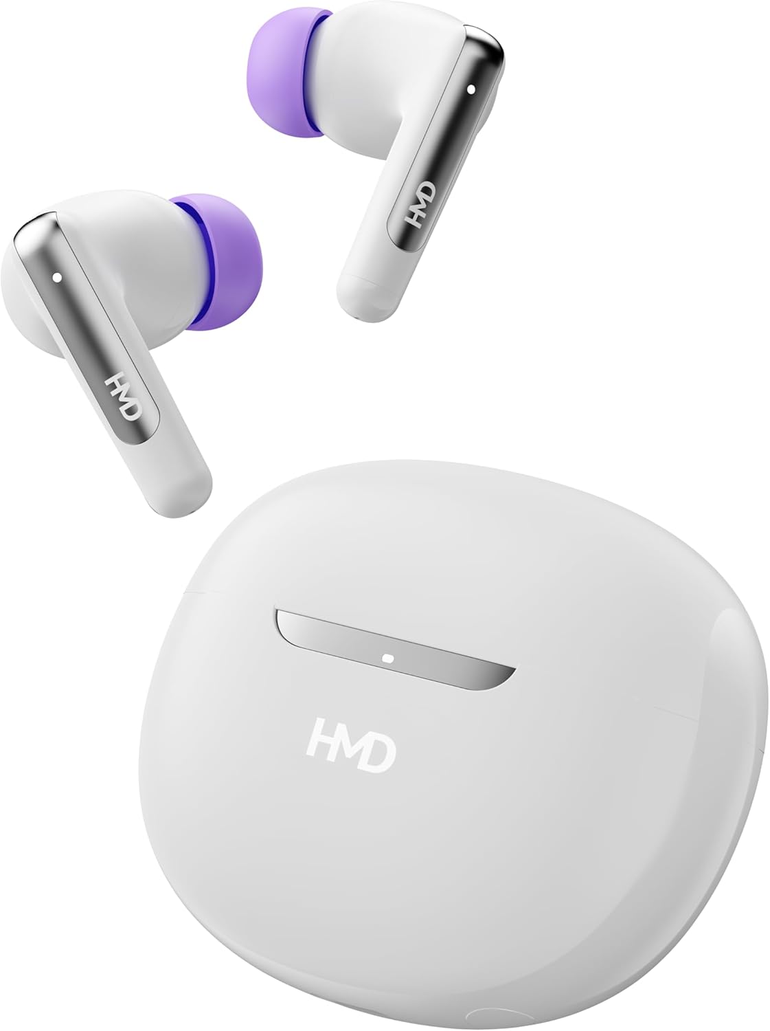 HMD DUB P60 Earbuds , with Active Noise Cancellation , White