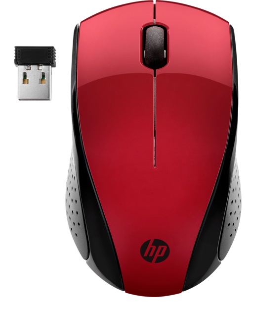 Hp 220 Wireless Mouse , Red - 7KX10AA