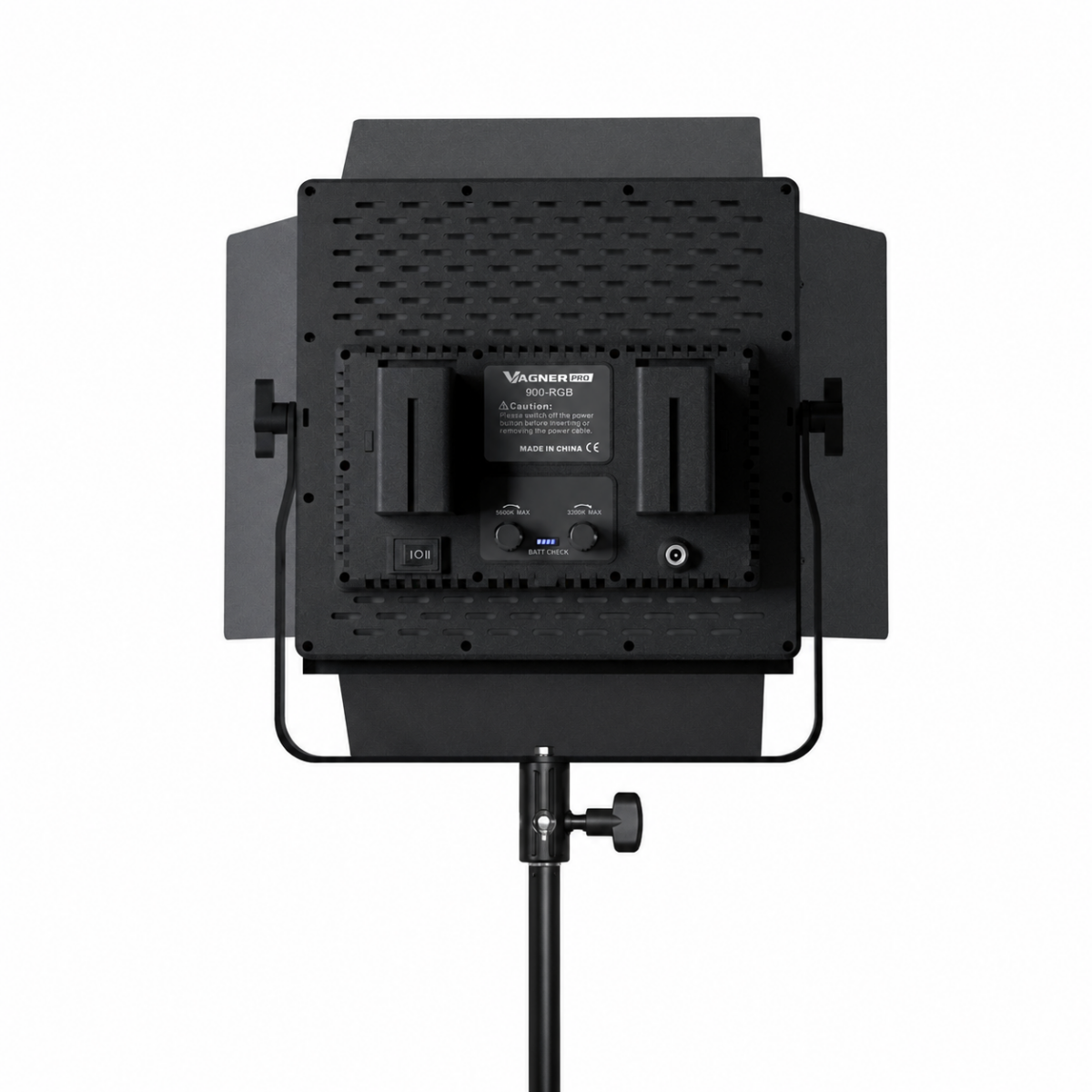 Vagner Pro LED Video Panel Light ,45 Watt ,Black - LED900 RGB