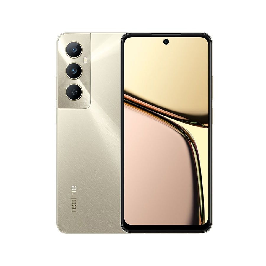 ريلمي C65 ، سعة 256 جيجا بايت ، رام 8 جيجا بايت ، شبكة 4G LTE ، شريحتين - ذهبي