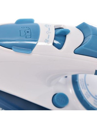 Black + Decker Steam Iron , 2200 Watt , White Blue - X2000