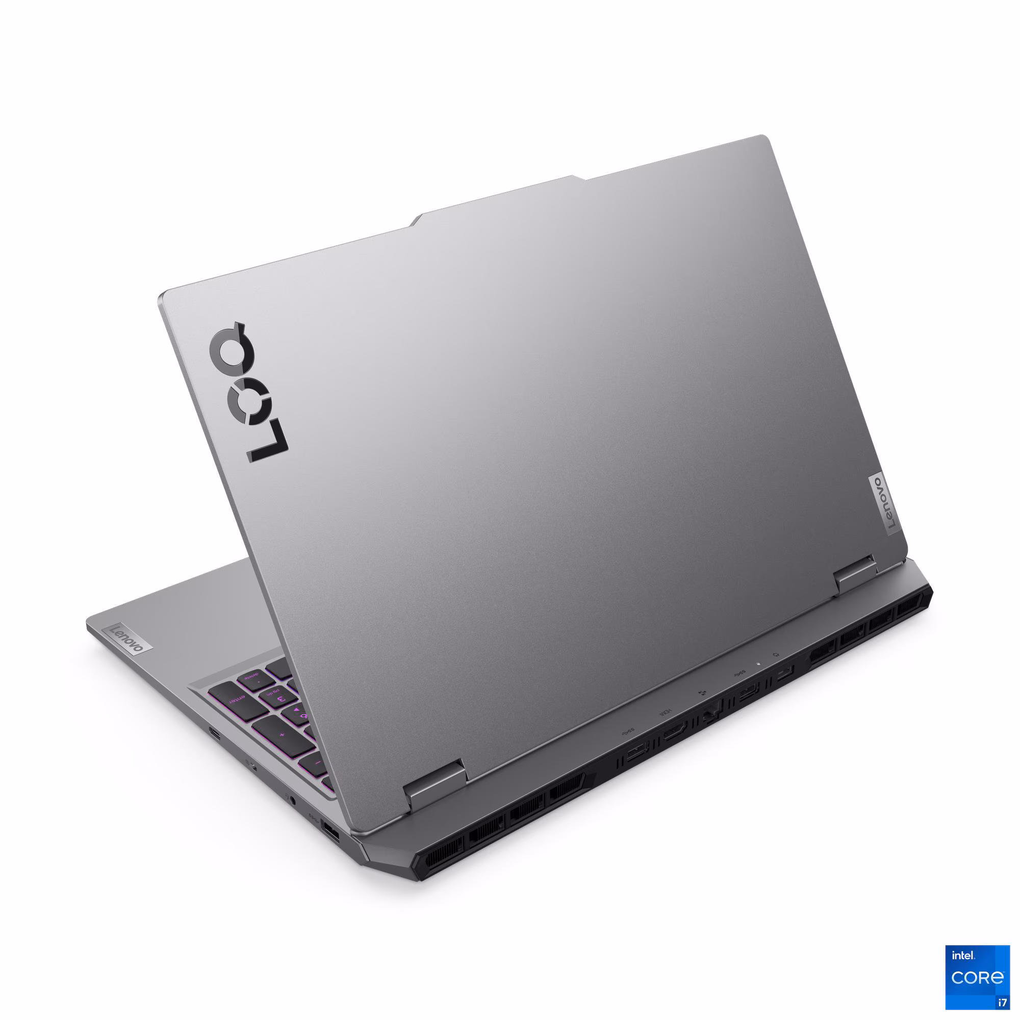 لاب توب جيمنج لينوفو LOQ 15IRX10 ، معالج انتل كور i7-13650HX 15.6 بوصة ، هارد 512 جيجا بايت SSD ، رام 16 جيجا بايت ، كارت شاشة انفيديا جي فورس RTX 5050 ،فري دوس - رمادي لونا