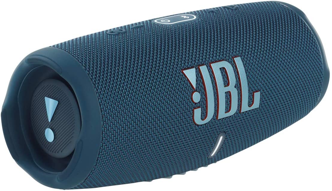 مكبر صوت بلوتوث محمول جي بي ال تشارج 5 ، ازرق - JBLCHARGE5