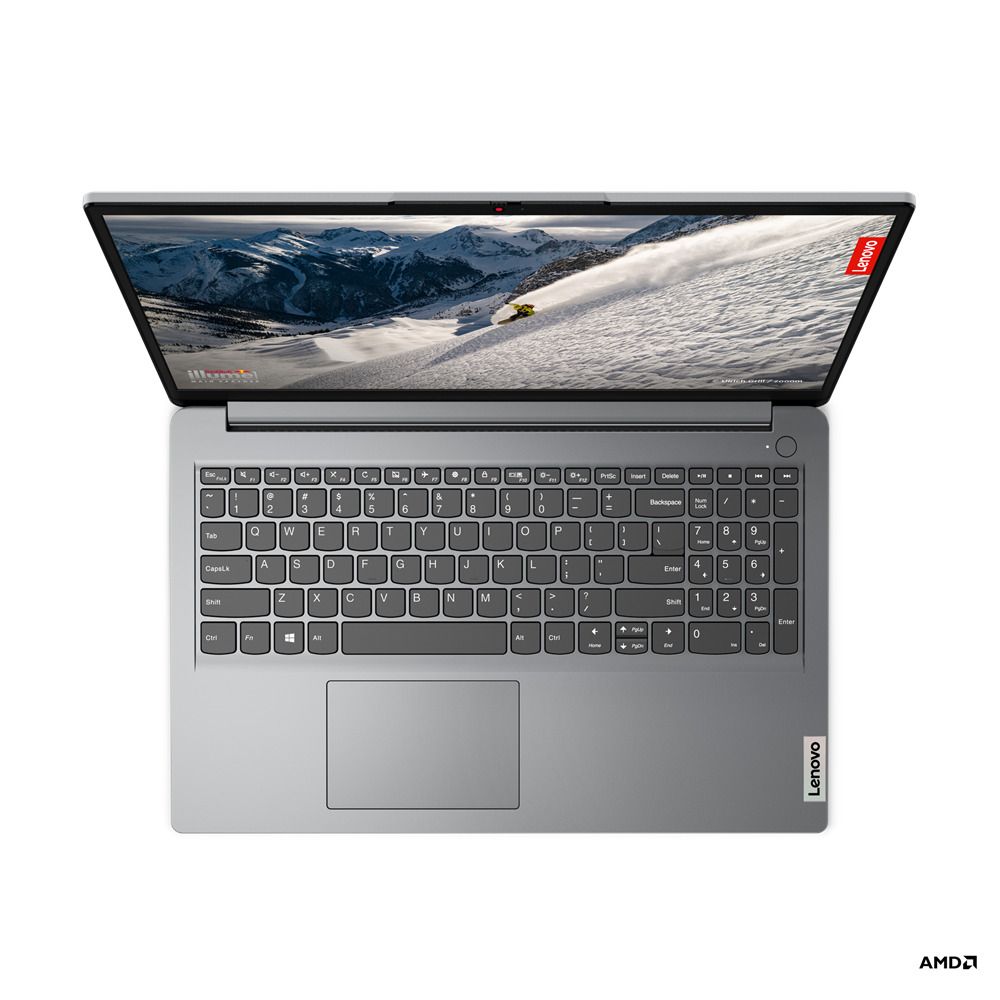 لاب توب لينوفو ، معالج ايه ام دي رايزن 5 7520U 15.6 بوصة ، هارد 512 جيجا بايت ، رام 8 جيجا بايت ، كارت شاشة ايه ام دي راديون 610M جرافيكس ،ويندوز 11 - رمادي كلاود