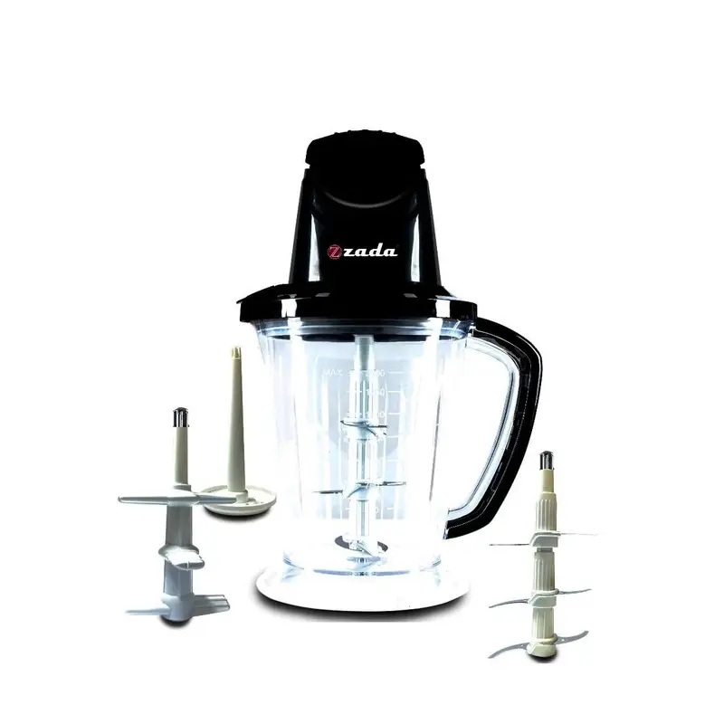 Zada Electric Chopper 2 Liter , 500 Watt Black - ZCH-502