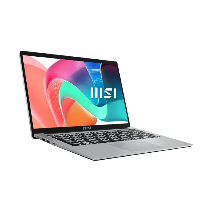لاب توب ام اس اي مودرن 15 F1MG - 9S7-15S112-1069 ، معالج انتل كور 5 120U 15.6 بوصة ، هارد 512 جيجا بايت SSD ، رام 8 جيجا بايت ، كارت شاشة انتل جرافيكس ،فري دوس - فضي اربن