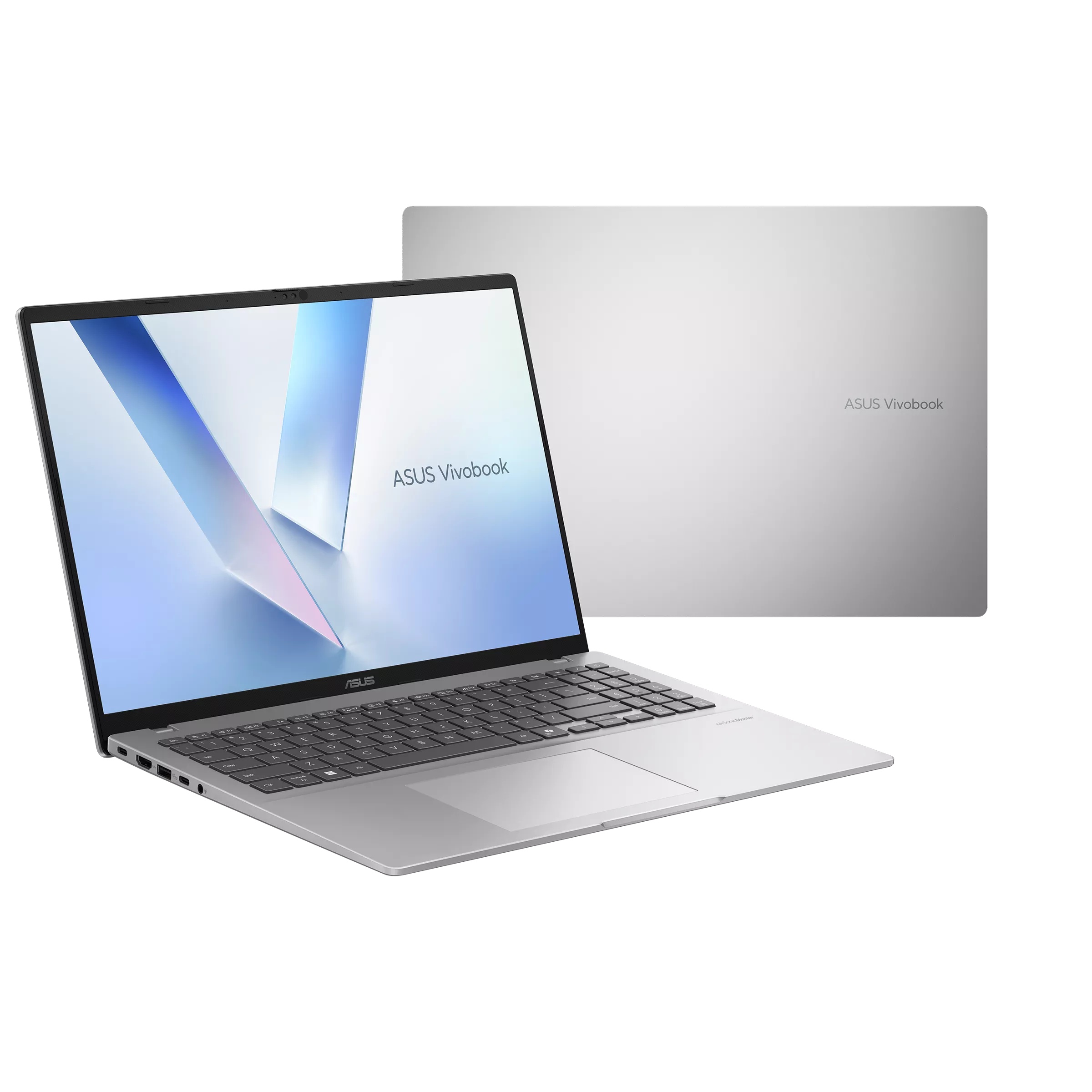 Asus Vivobook 16 X1607CA-UL005W Laptop ,Intel Core Ultra 5-225H 16 Inch ,512 GB SSD ,16 GB ,Intel Graphics ,Windows 11 - Cool Silver