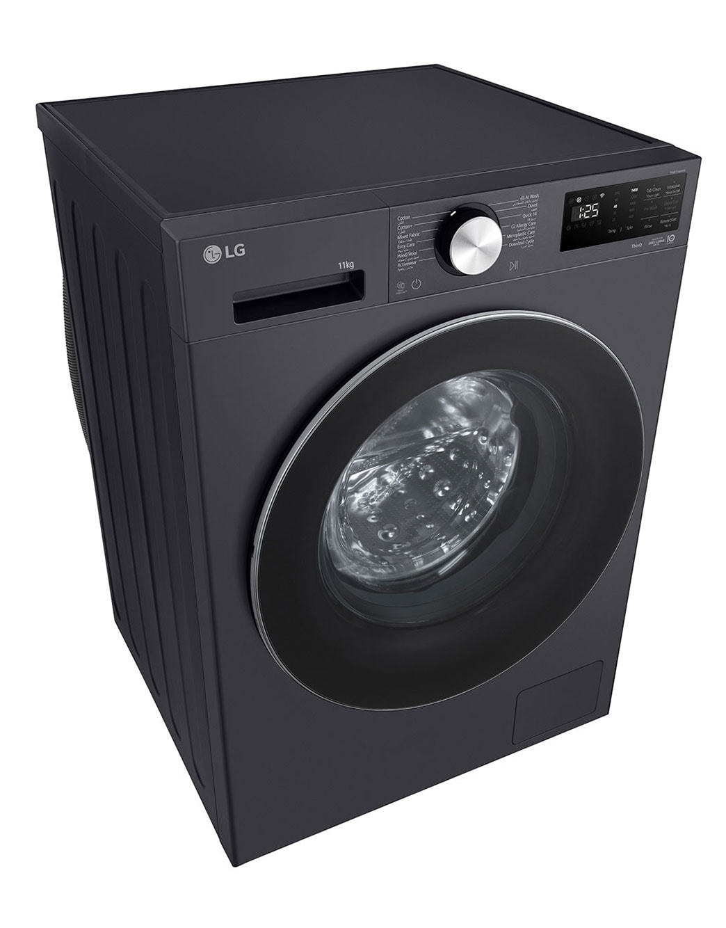 غسالة فول اتوماتيك انفرتر ال جي ، سعة 11 كجم ، جرافيت ايسنس - F4X5EYG24