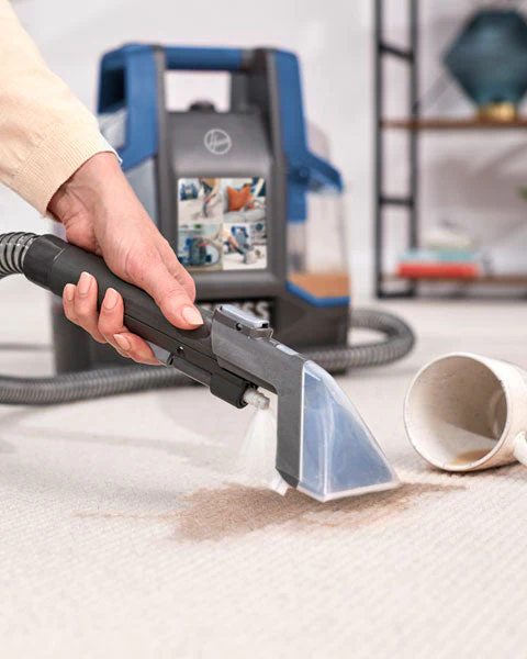 Hoover Spotless Spot Bagless Carpet Cleaner Grey Blue - CDCW - CSME