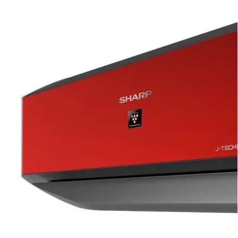 تكييف سبليت شارب J-TECH - AY-XP12YHER ، قدرة 1.5 حصان ،بارد وسخن ،احمر