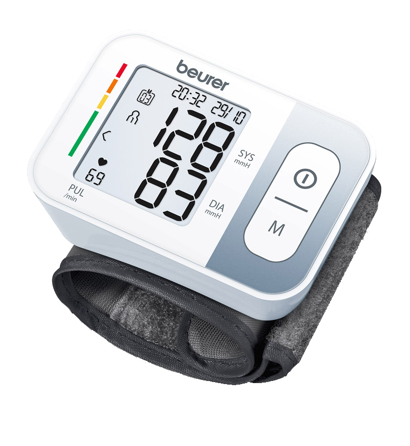 Beurer Blood Pressure Monitor , White Grey - BC 28