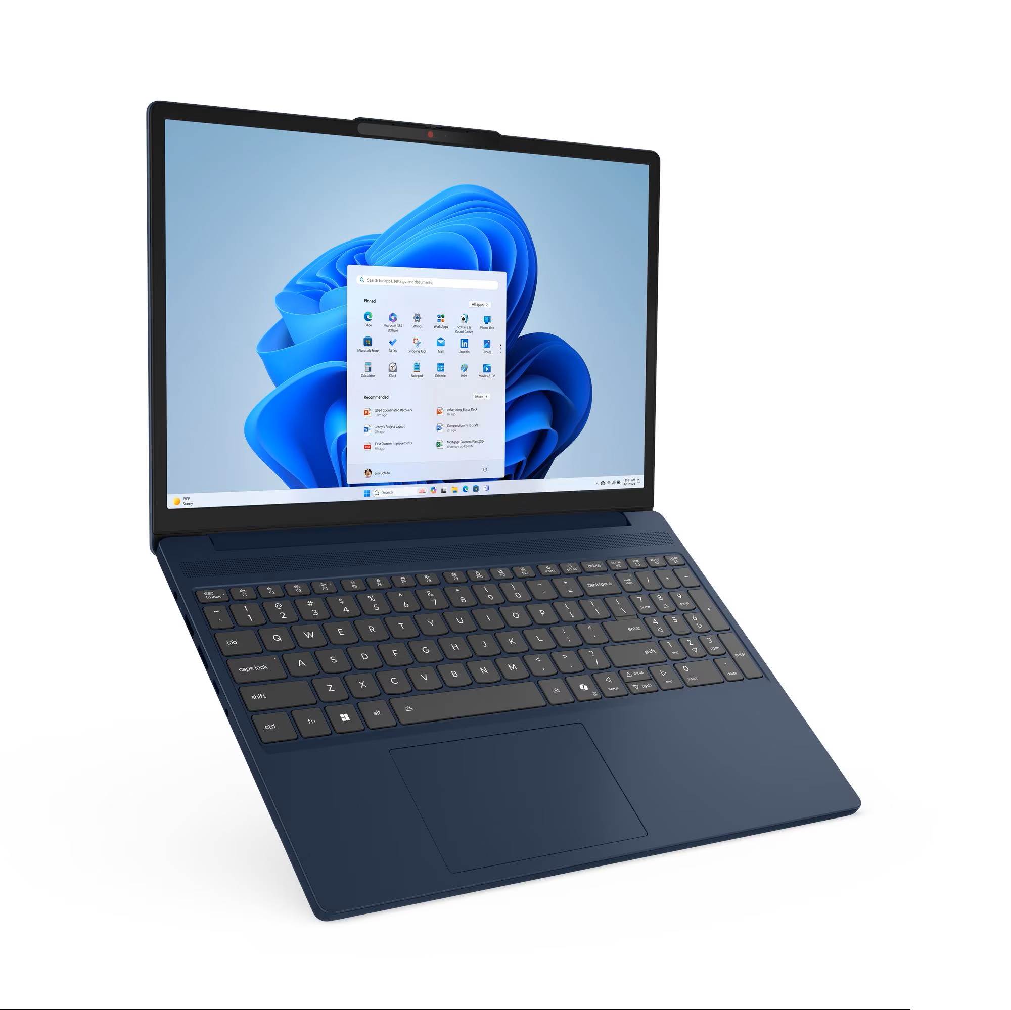 لاب توب لينوفو إيدياباد سليم 3 - 15IRH10 ، معالج انتل كور i5-13420H 15.3 بوصة ، هارد 512 جيجا بايت SSD ، رام 16 جيجا بايت ، كارت شاشة انتل UHD جرافيكس ،فري دوس - أزرق كوزميك