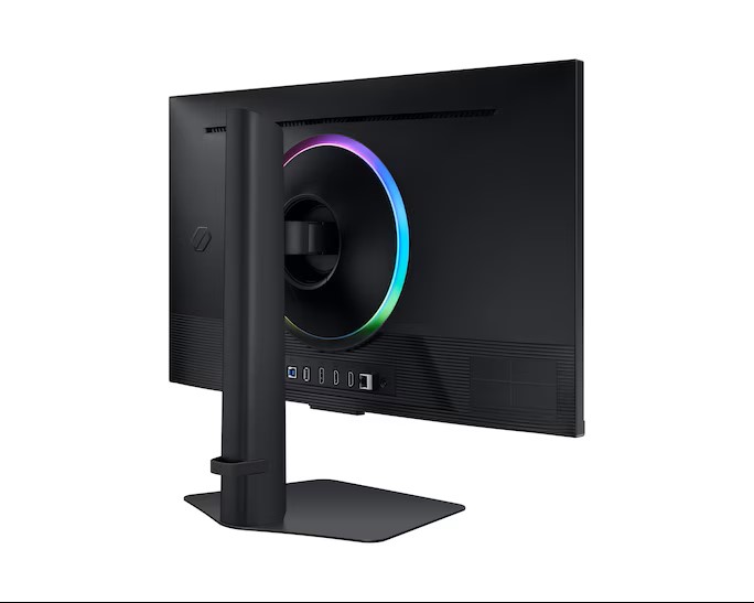 شاشة جيمنج سمارت سامسونج اوديسي G70D ، مقاس 27 بوصة ، دقة 4K UHD ، معدل تحديث 144 هرتز ، معدل استجابة 1 مللي ثانية ، اسود - LS27DG702EUXEN