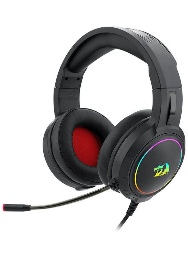 Redragon Mento Over Ear Headphones , Black - H270