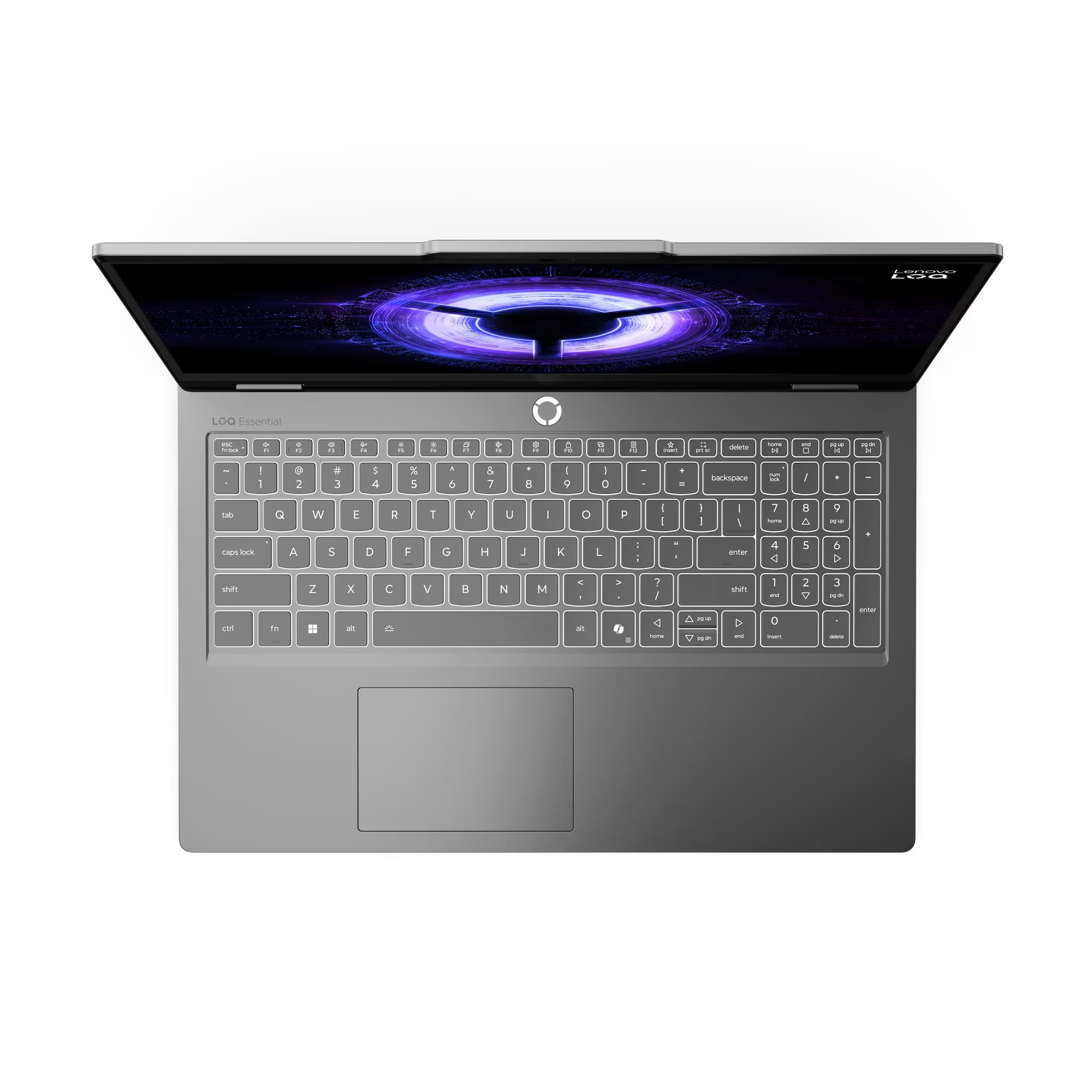 لاب توب لينوفو LOQ ايسنشال 15IRX11-83SC001NED ، معالج انتل كور i7-13650HX 15.6 بوصة ، هارد 512 جيجا بايت SSD ، رام 16 جيجا بايت ، كارت شاشة انفيديا جي فورس RTX 5050 ،ويندوز 11 - رمادي لونا