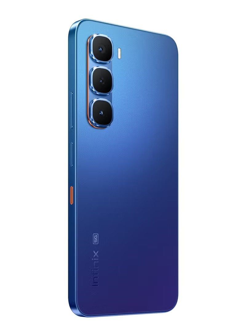 انفنكس هوت 60 ، سعة 128 جيجا بايت ، رام 6 جيجا بايت ، شبكة 5G ، شريحتين - ازرق شادو
