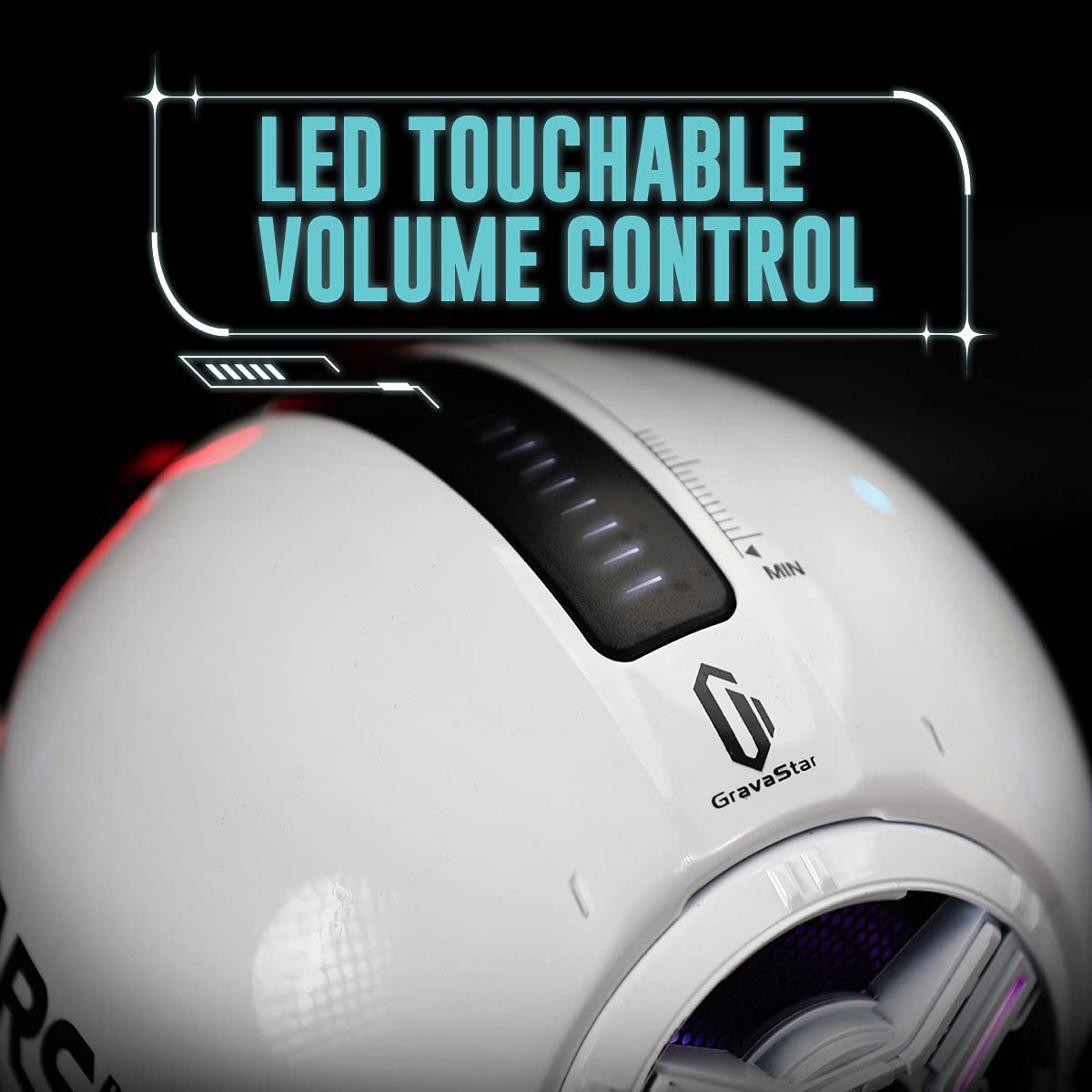 Gravastar G1 Mars Pro Portable Bluetooth Speaker , White