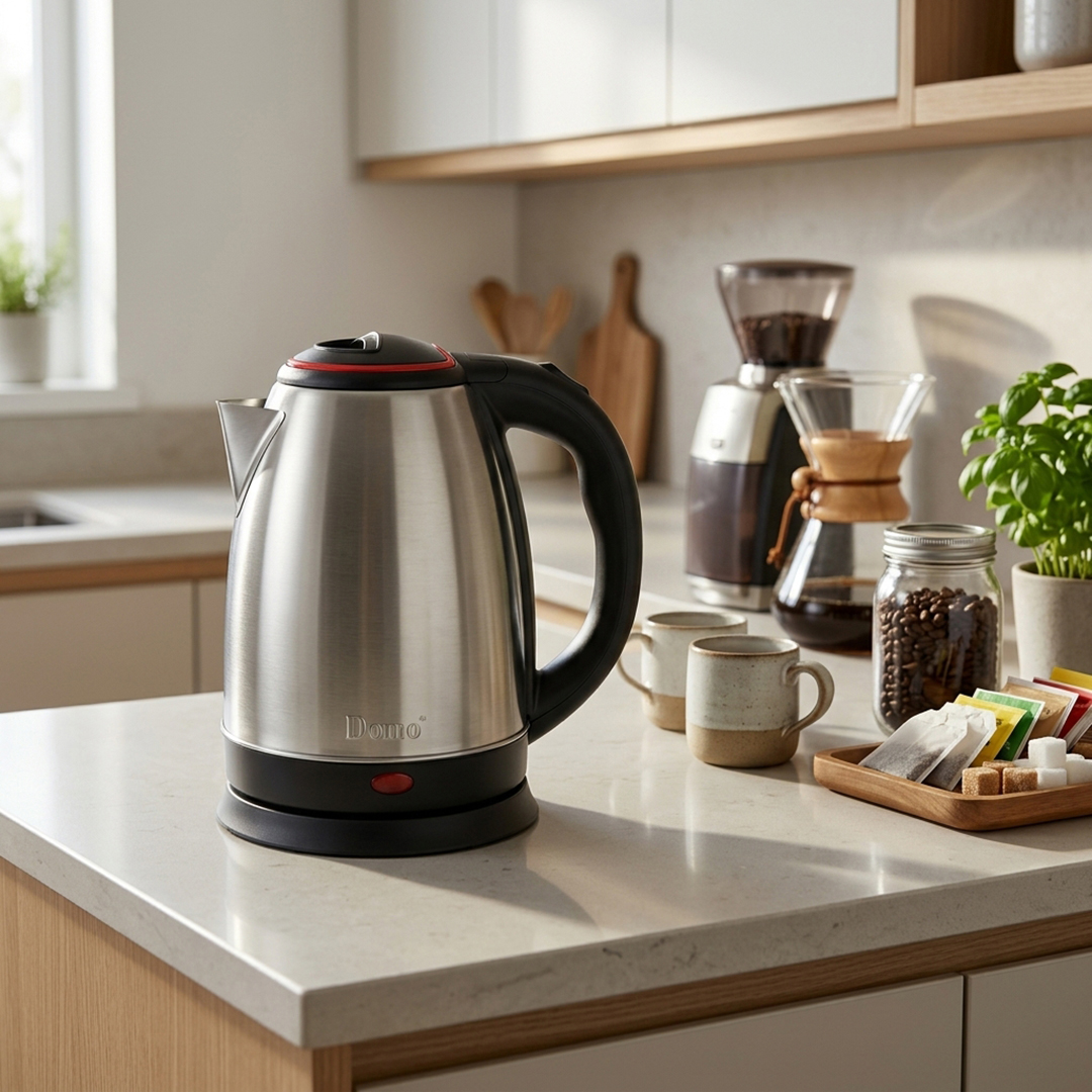Hoho Stainless steel Electric Kettle , 1.5 Liter 1500 Watt , Multi Color