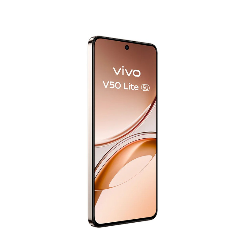 فيفو V50 لايت ، سعة 256 جيجا بايت ، رام 8 جيجا بايت ، شبكة 4G ، شريحتين - ذهبي تيتانيوم