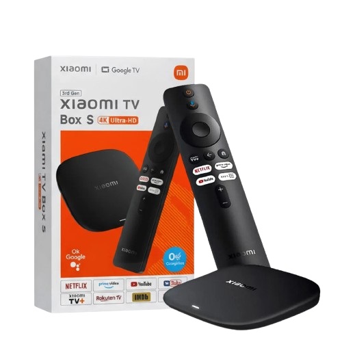 Xiaomi TV Box S 3rd Gen TV Box , 4K UHD , Black