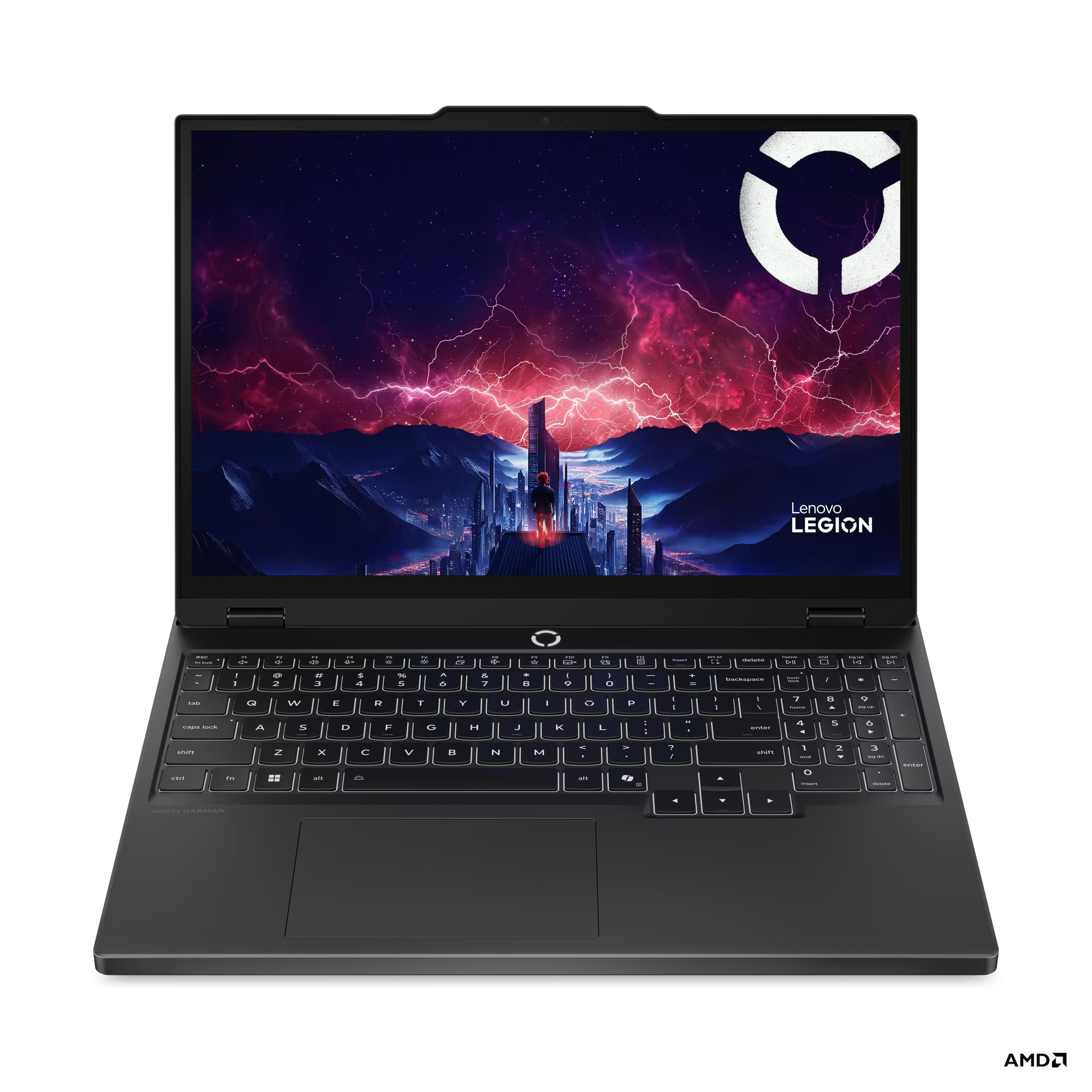 لاب توب جيمنج لينوفو ليجون 5 - 15AHP10 - 83M0005XED ، معالج AMD Ryzen 7 260 15.3 بوصة ، هارد 1 تيرا بايت SSD ، رام 32 جيجا بايت ، كارت شاشة انفيديا جي فورس RTX 5060 ،فري دوس - اسود اكليبس