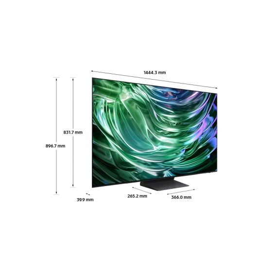 شاشة تلفزيون سمارت سامسونج ، مقاس 65 بوصة ، OLED ، دقة 4K UHD ، بريسيفر داخلي