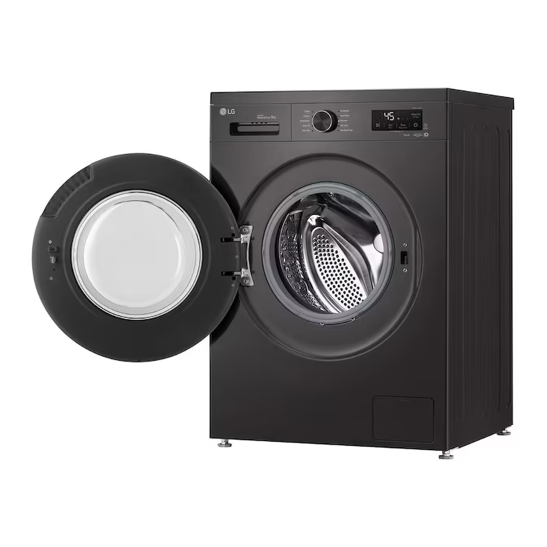 LG Inverter Front Load Washing Machine , 9 kg , Platinum Black - F4Y2VYGYZ