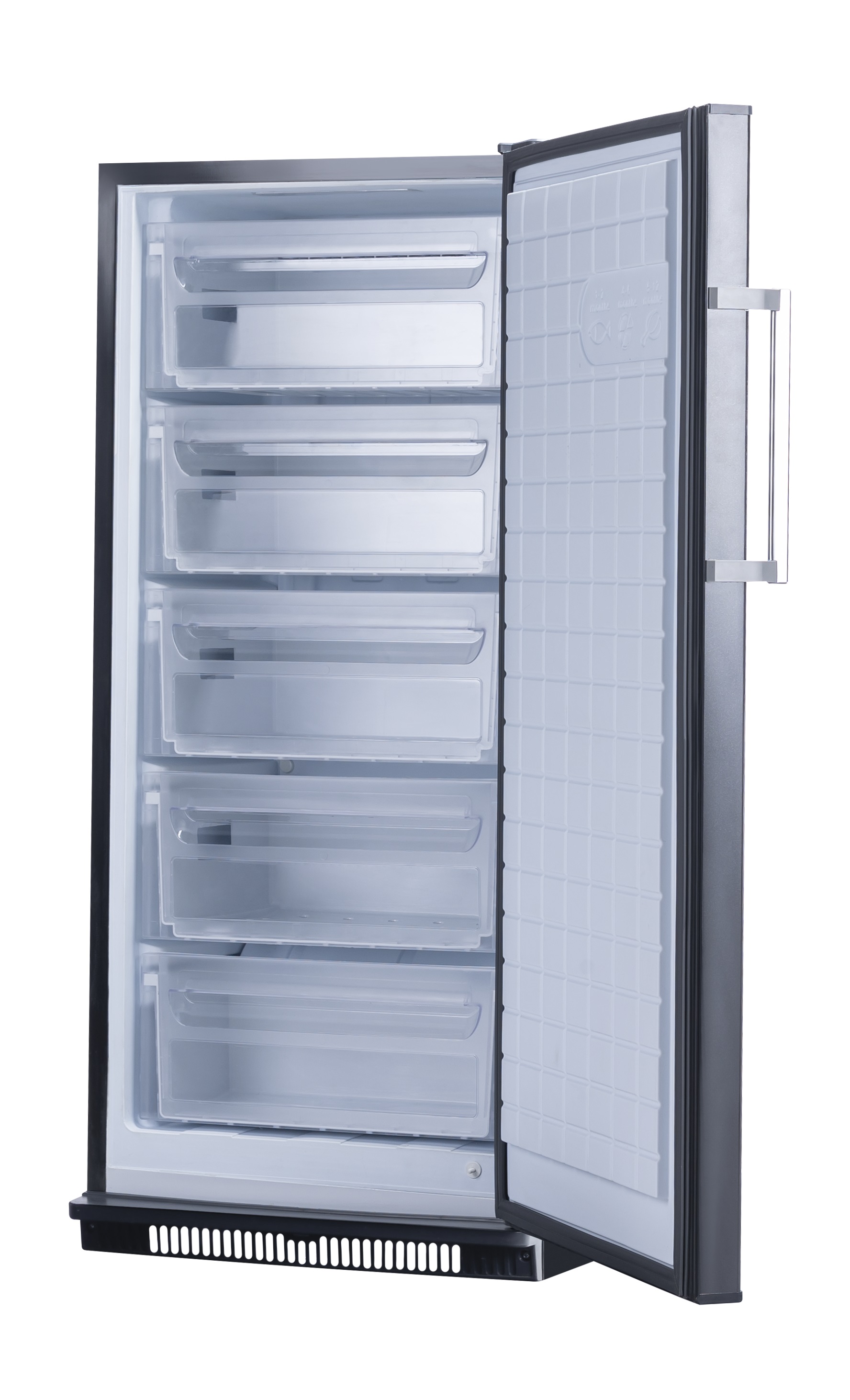 Passap NVF240 NoFrost Upright Deep Freezer , 185 Liter , Black