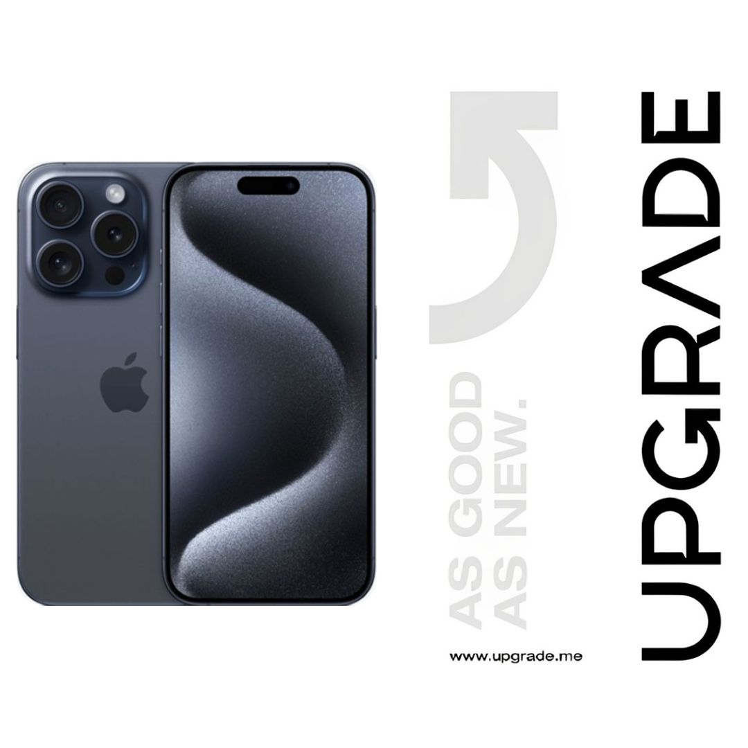 Apple iPhone 15 Pro ,128 GB ,6 GB ,5G ,Single SIM - Blue Titanium