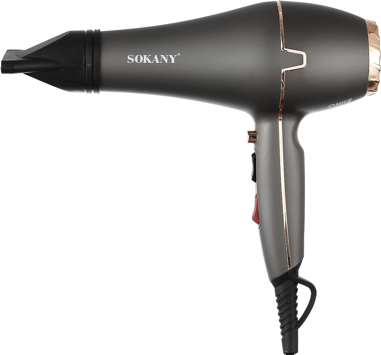 سشوار سوكاني ، قدرة 2200 وات ، فضي - SK-8807