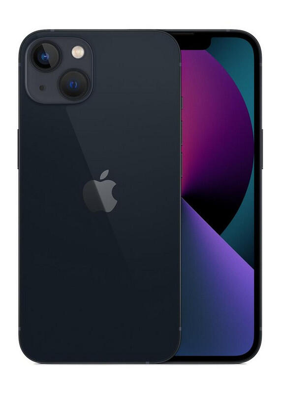 ابل iPhone 13 ، رام 4 جيجا بايت ، شبكة 5G ، شريحة واحدة - ميدنايت
