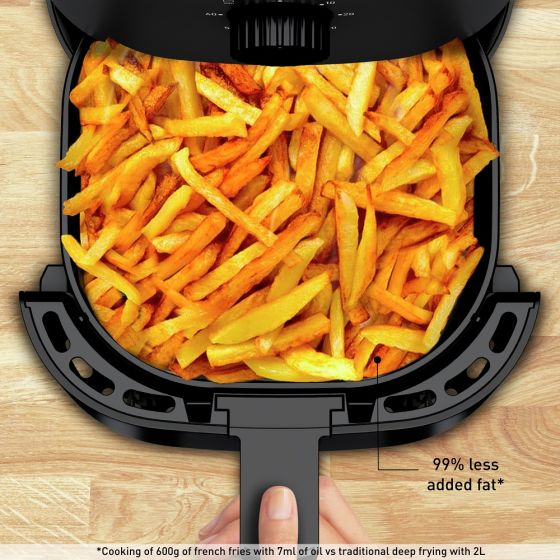 اير فراير تيفال Easy Fry Essential ، سعة 3.5 لتر ، اسود - EY1308EG