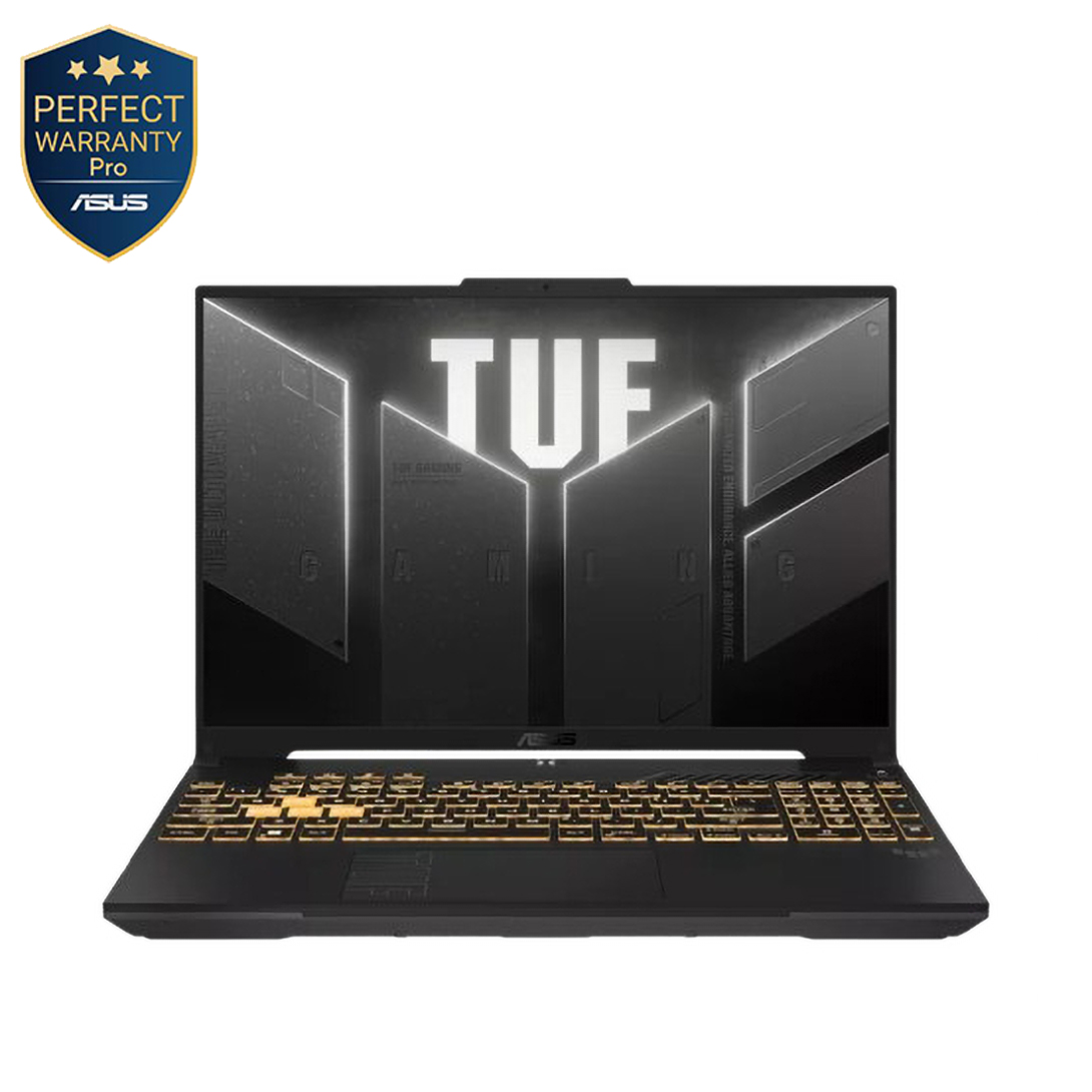 Asus TUF Gaming F16 (2024) FX607VJB Laptop ,Intel Core 5 210H 16 Inch ,512 GB SSD ,16 GB ,NVIDIA GeForce RTX 3050 ,Windows 11 - Mecha Grey