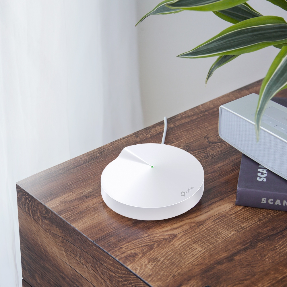 Tp-Link Deco M5 Whole Home Mesh Wi-Fi System , 2 Ports , White - AC1300