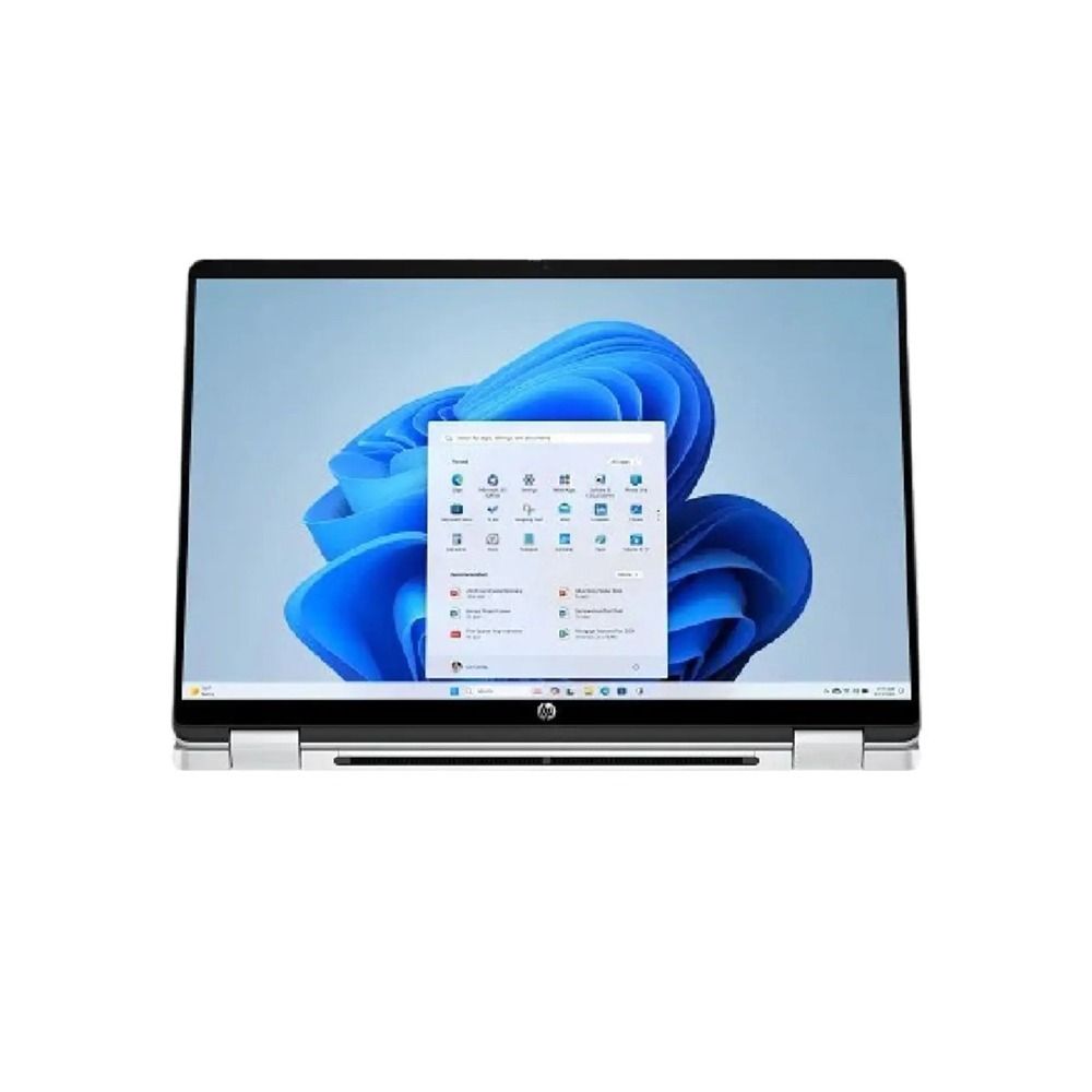 Hp OmniBook 5 Flip 14-fp0050ne 2 in 1 Laptop ,Intel Core 5 120U 14 Inch ,512 GB SSD ,8 GB ,Intel Iris XE Graphics ,Windows 11 - Glacier Silver