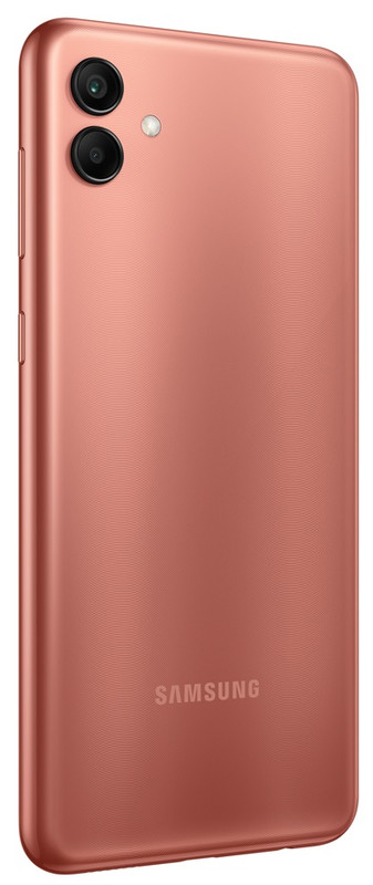 Samsung Galaxy A04 , 64 GB , 4 GB , 4G LTE , Dual-SIM - Copper