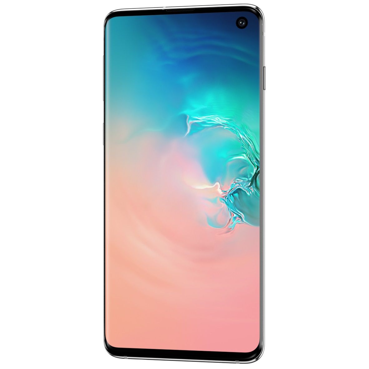 سامسونج جالكسي S10 ، سعة 128 جيجا بايت ، رام 8 جيجا بايت ، شبكة 4G LTE ، شريحتين - ابيض