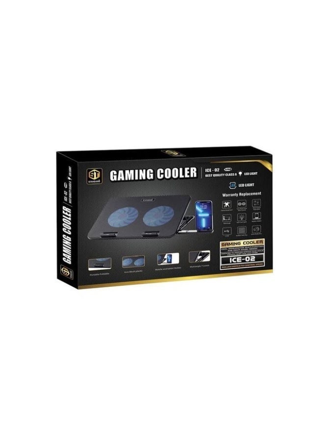 Standard ICE02 Laptop Cooling Pad ,Black