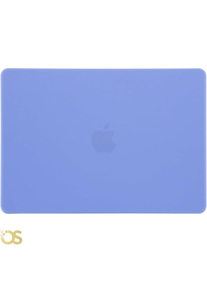 Generic Matte Hard Shell Case with Screen Protector for MacBook Air 13.3-inch (models A1932, A2179, A2337) , Serenity Blue