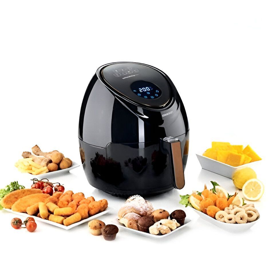 Kenwood Air Fryer , 5.5 Liter , 1800 Watt Black - HFP50