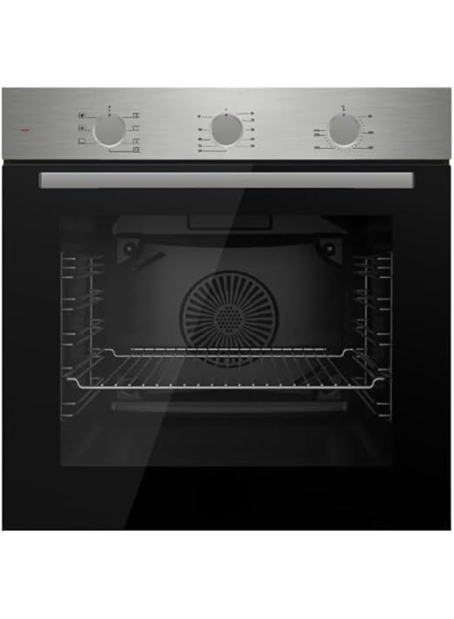 Kitchen Line Built-in Gas Oven with Grill 69 Liter , Black - QGDMD75DM1MI