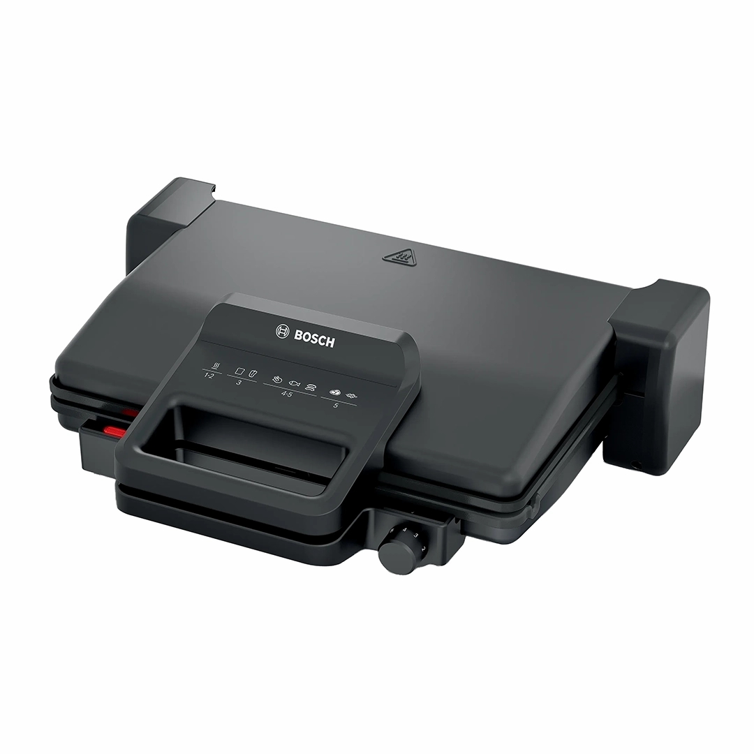 Bosch Electric Grill , 2000 Watt , Silver Black - TCG4215