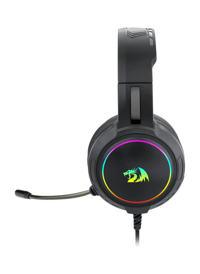 Redragon Mento Over Ear Headphones , Black - H270