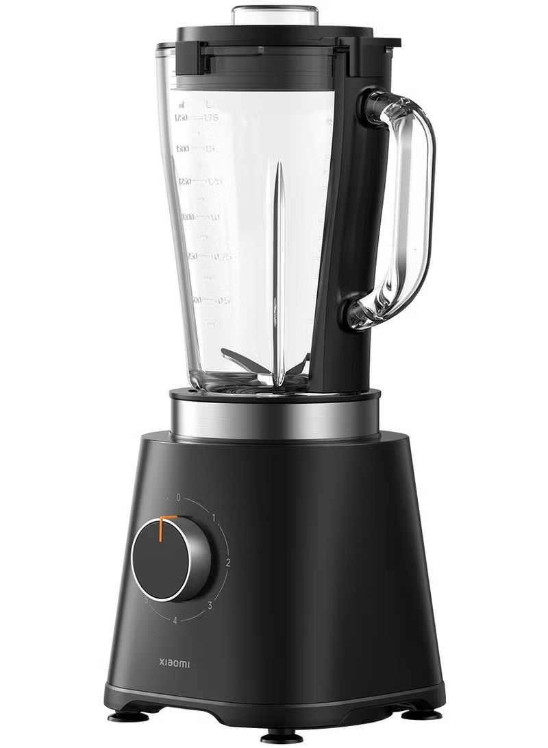 خلاط شاومي غطاء أمان ، سعة 1.75 لتر ، 600 وات ، اسود - MLLJ001CM-1A