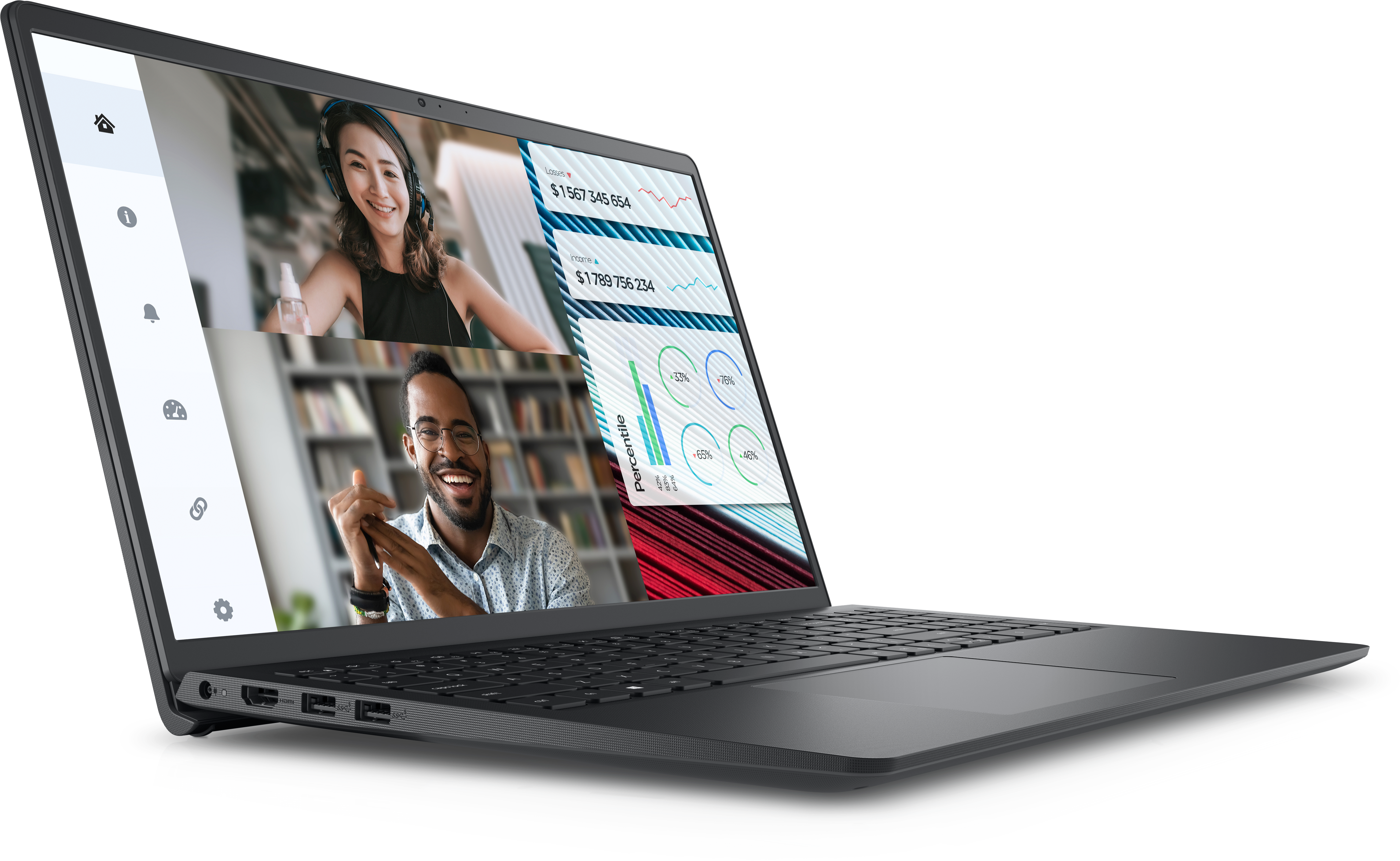 Dell Vostro 3520 Laptop ,Intel Core i7-1255U ,512 GB ,8 GB ,NVIDIA GeForce MX550 ,Ubuntu